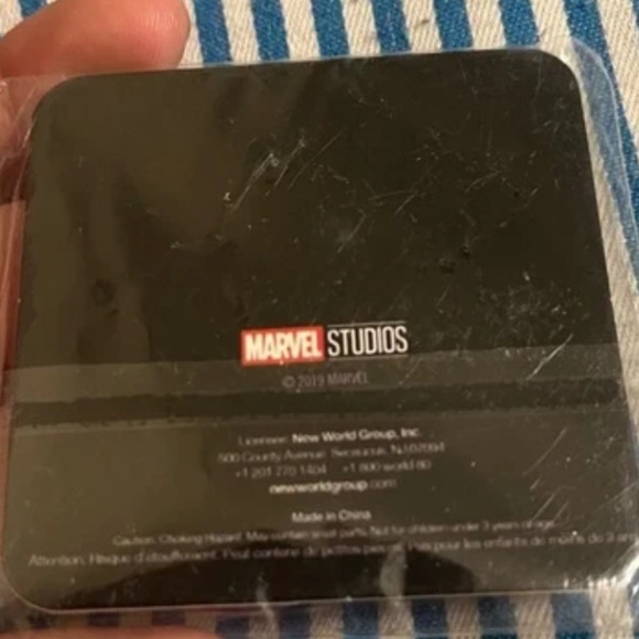 Marvel Avengers Endgame Opening Night Fan Event Collectible Coin Purple NEW - Picture 2 of 2